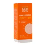 کرم ضد آفتاب بی رنگ نئودرم مدل Max Protect SPF50 مناسب پوست چرب