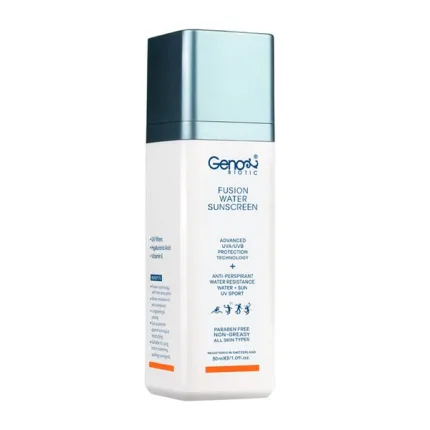 ضد آفتاب فیوژن واتر ژنوبایوتیک بی رنگ SPF50