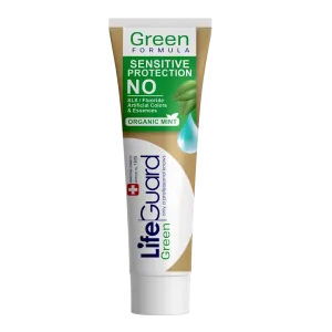 خمیر دندان محافظ دندان و لثه حساس گرین برند لایف گارد